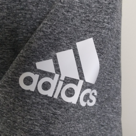 Adidas Free Lift Grey Short Sleeve Athletic Tee Shirt Size Medium - Picture 7 of 11